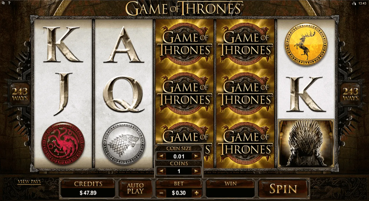 Game of Thrones slot